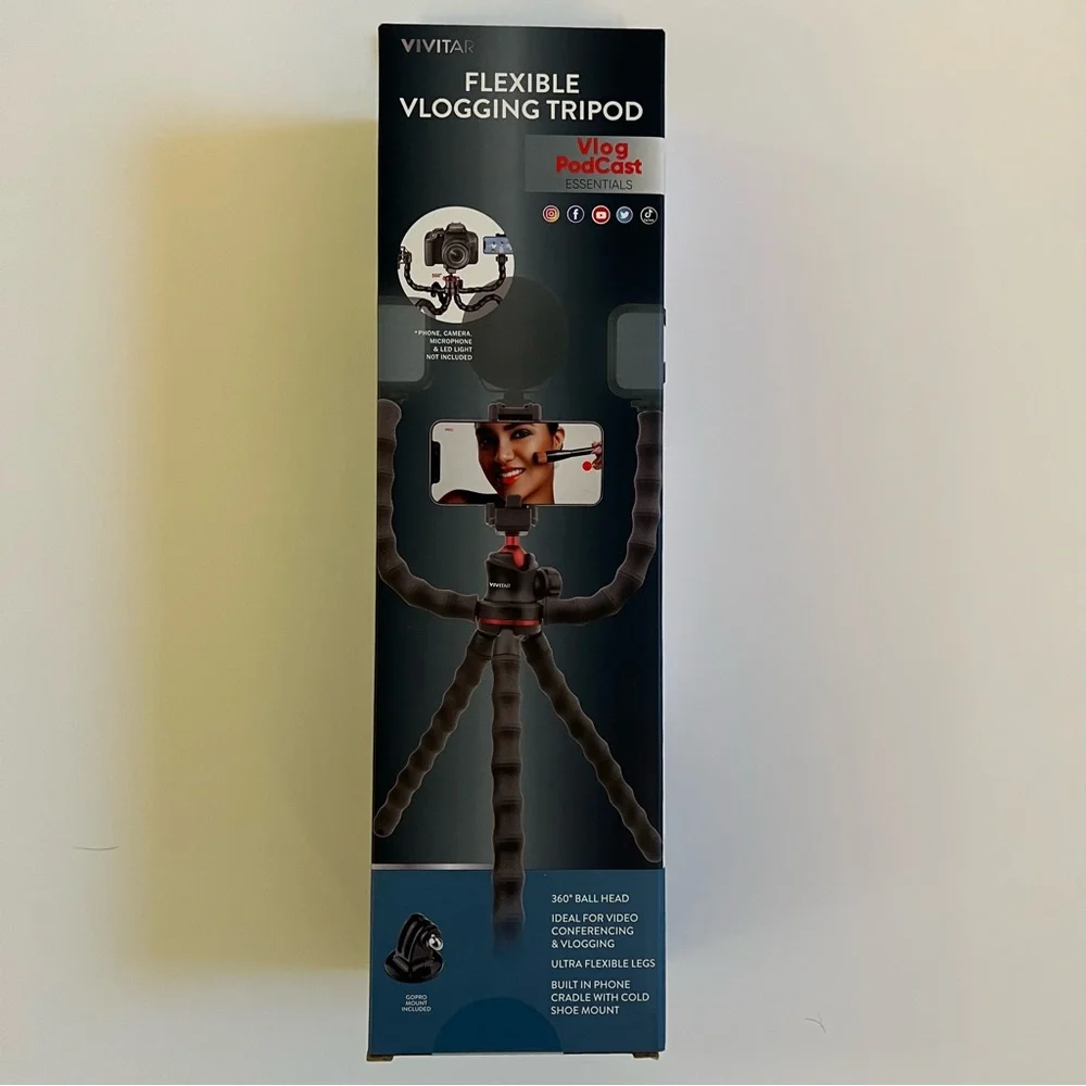 Vivitar Flexible Vlogging Tripod